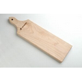 Wooden French Bread Board: 18" x 5" x 3/4" Laser Engraved